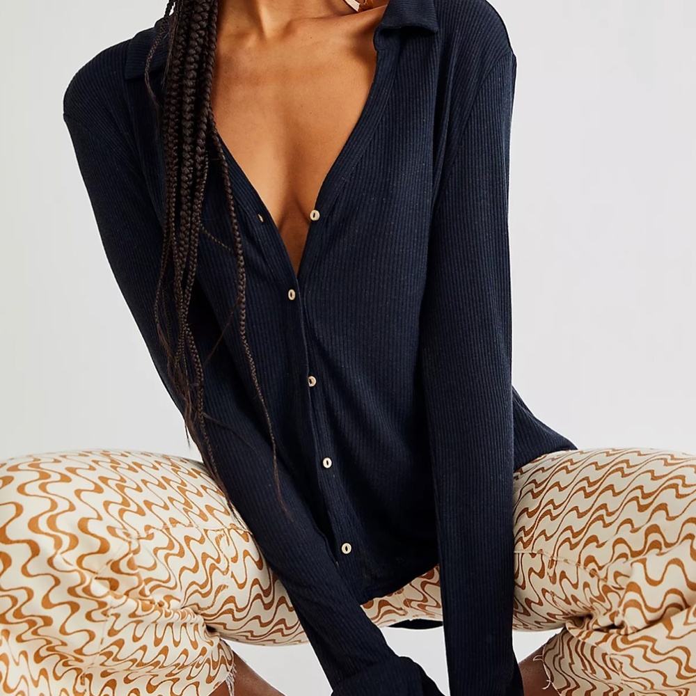 Free People Gia Buttondown